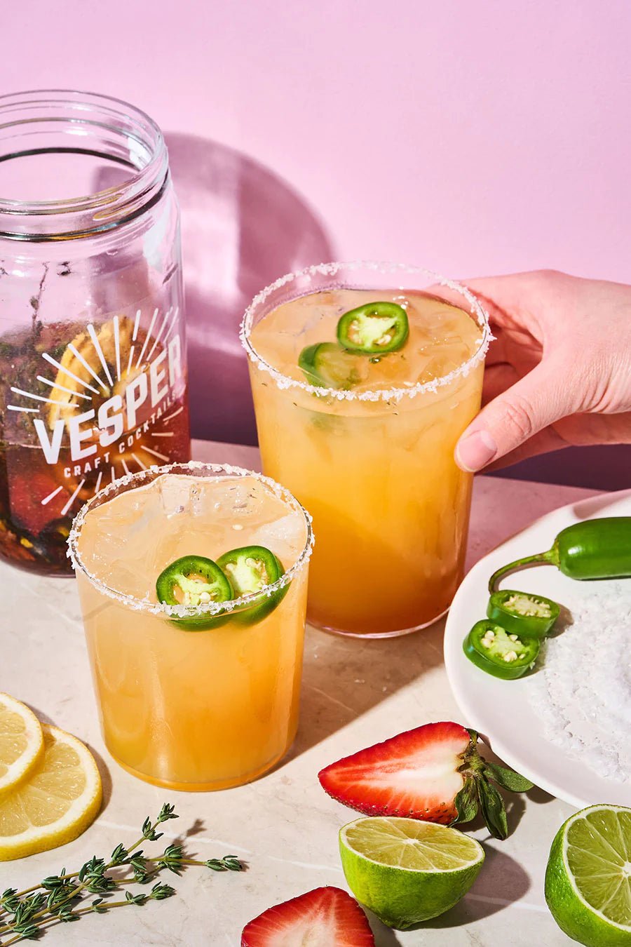 Jalapeño Margarita Cocktail Kit - Lazy Bake